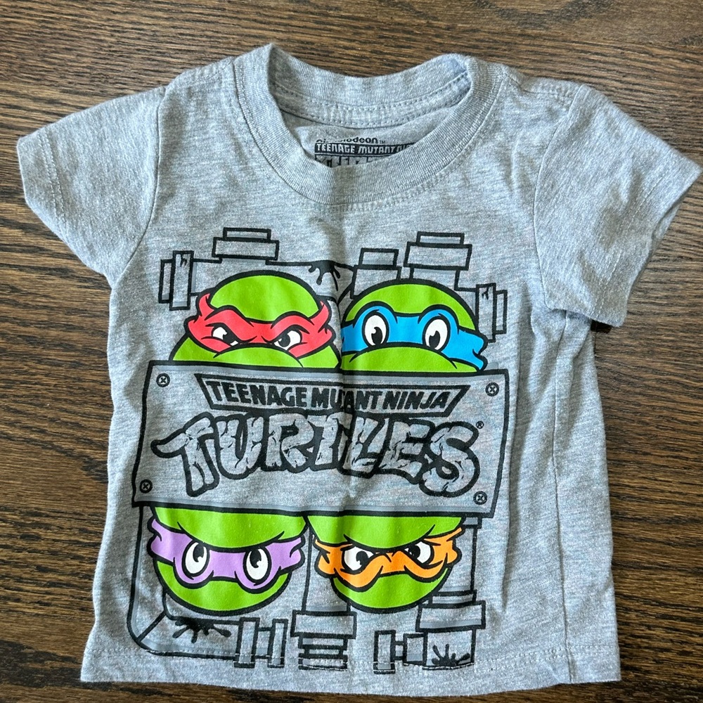Ninja Turtles Short Sleeve Shirt 12M